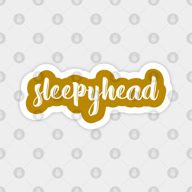 SleepyHead Magnet by Zabarutstore