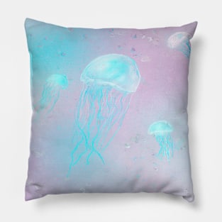 Jellyfish gang Pillow