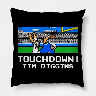 Tecmo Tim Riggins Touchdown Pillow