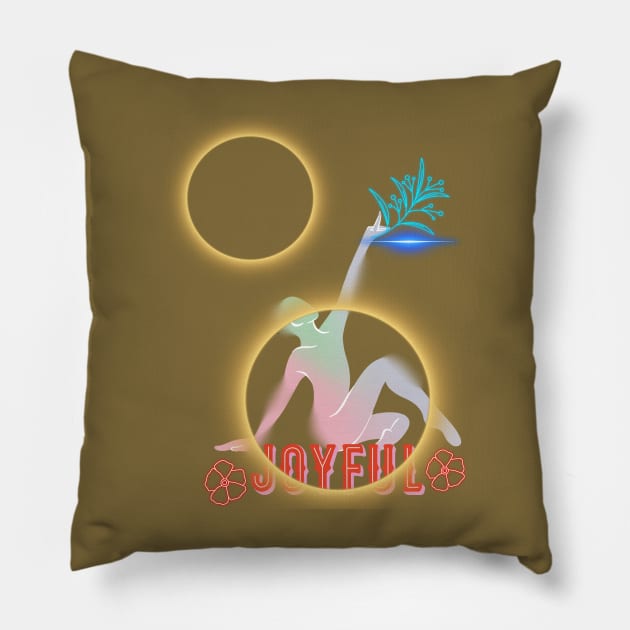 joyful t shirt Pillow by gorgeous wall art