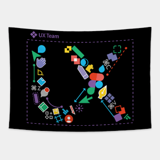 UX "Component" Tee Tapestry