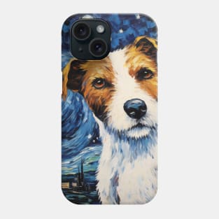 Parson Russell terrier Starry Night Phone Case