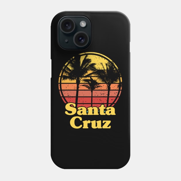 Santa Cruz Florida Summer Retro 80's Vintage Phone Case by Schwarzweiss