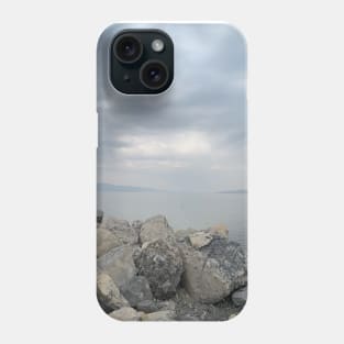 Boulders at the Lake Phone Case