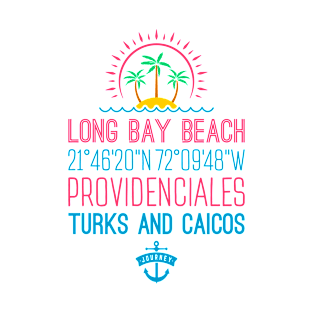 Long Bay Beach, Providenciales, Turks and Caicos Islands T-Shirt