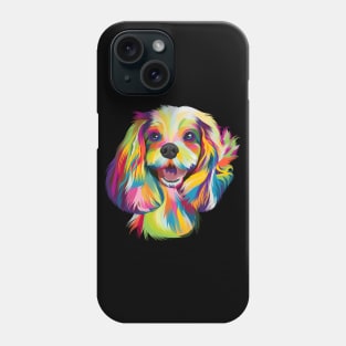 Pop Art Cavalier King Charles Spaniel Phone Case