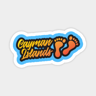 Cayman Islands Sunset Bare Feet Magnet