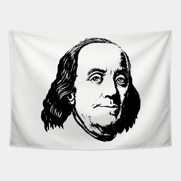 Benjamin Franklin Tapestry by PlanetJoe