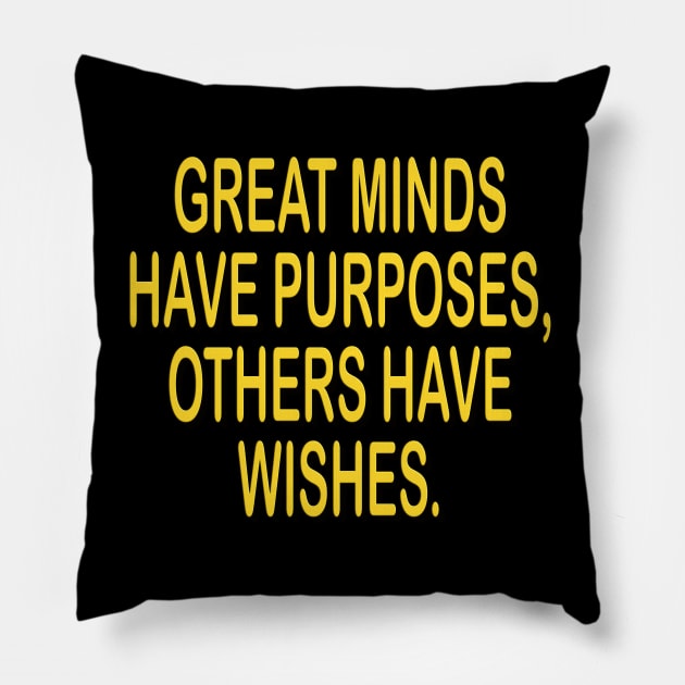 Purpose shirt motivational idea gift Pillow by MotivationTshirt