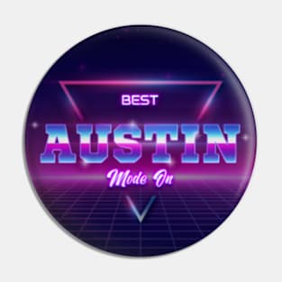 Best Austin Name Pin