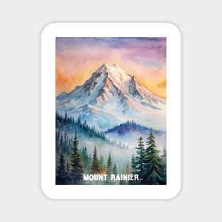 Mount Rainier National Park Magnet