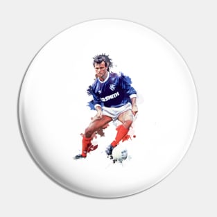 Davie Cooper the wing wizard Pin