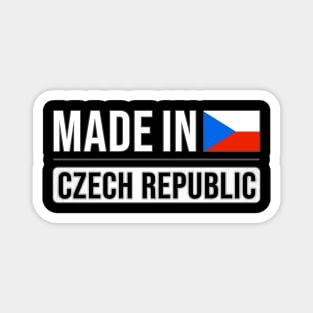 Made In Czech Republic - Gift for Czech With Roots From Czech Republic Magnet