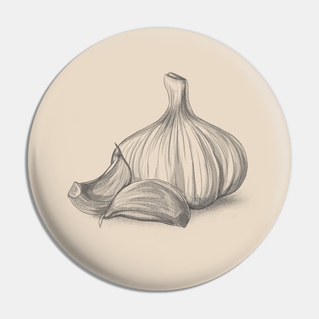 Garlic Pin by ArtDary