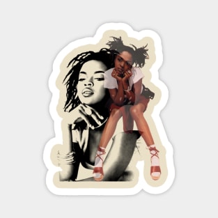 Lauryn hill t-shirt Magnet