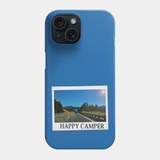 snapshot road trip (happy camper) Phone Case