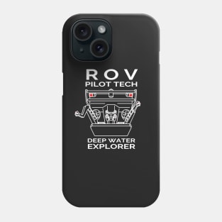 ROV Pilot Tech Deep Water Explorer Phone Case