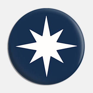 Star Blue Pin