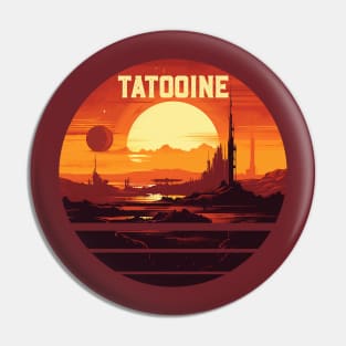 Sunset on Tatooine Pin