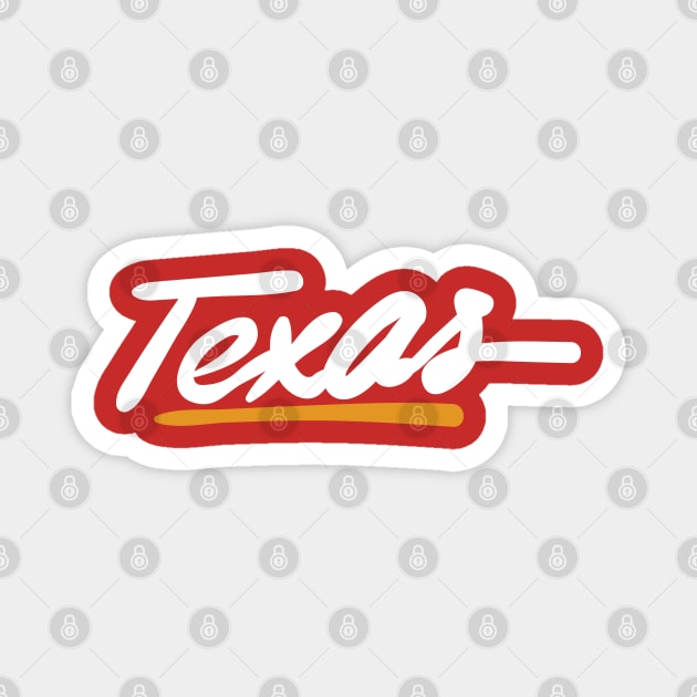 Vintage Texas Magnet by Vectographers