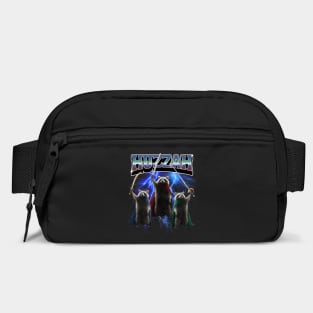 Huzzah Raccoons Bootleg Knights with Swords design Bag