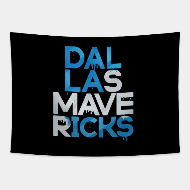 Dallas Mavericks Tapestry by slawisa