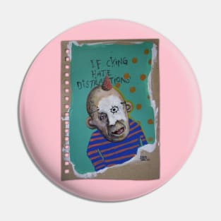 Mask Gang | Cool Internet Influencer Design | Clown Painting Lowbrow Pop Surreal Art | Youtube Star | Mini Masterpieces | Original Oil Painting By Tyler Tilley T-Shirt Pin