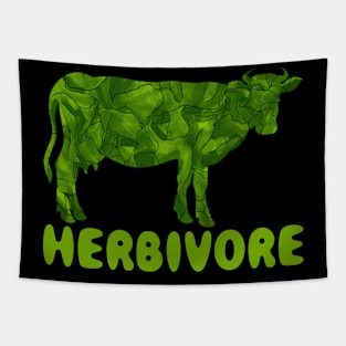 Herbivore Funny Vegan Gift Tapestry