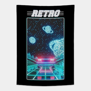 OUTRUN RETRO Tapestry