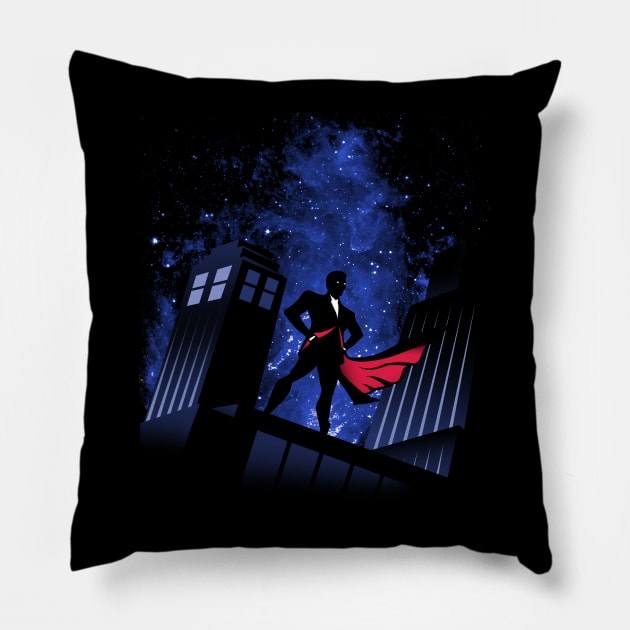 Oncoming Storm Pillow by zerobriant