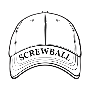 Baseball Funny - Baseball Cap, Screwball T-Shirt