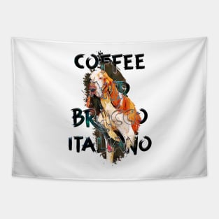 coffee and bracco italiano Tapestry