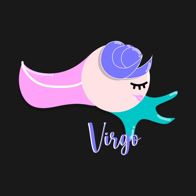 12 Zodiac Signs Astrology - Virgo by FnDoodle