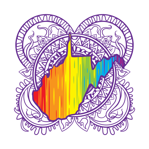 Download West Virginia Mandala Pride - West Virginia - Pillow ...