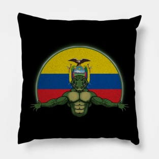 Gator Ecuador Pillow