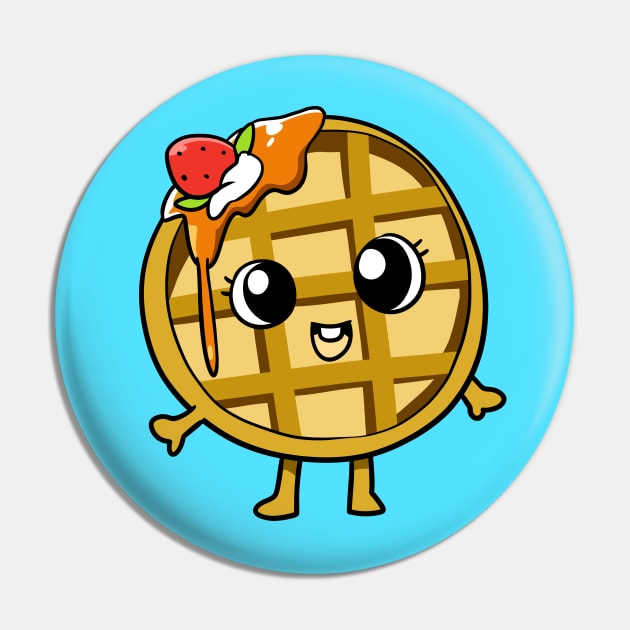 Waffle Pin by WildSloths