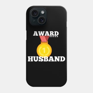 Award Trophy Best Husband i love my husband gift Phone Case