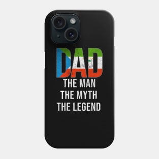 Equatorial Guinean Dad The Man The Myth The Legend - Gift for Equatorial Guinean Dad With Roots From Equatorial Guinean Phone Case