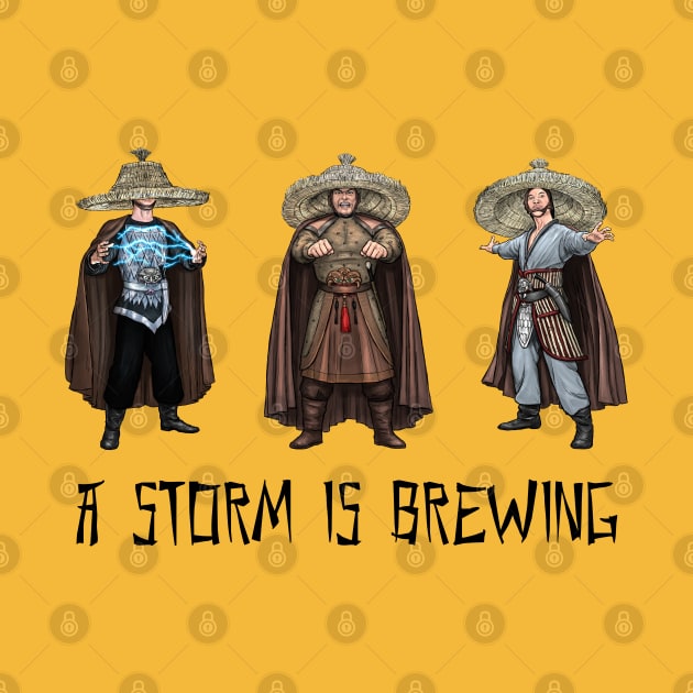 3 Storms - A Storm Is Brewing - Big Trouble in Little China 1986 by PreservedDragons