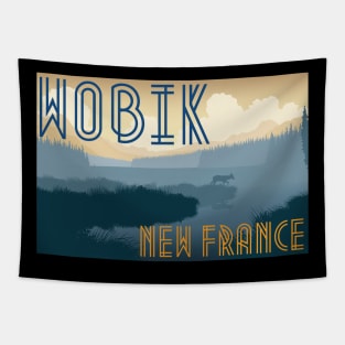 Wobik New France Barkskins Tapestry