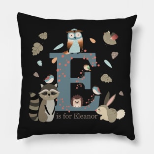 E is for Eleanor...... personalised children’s gifts Pillow