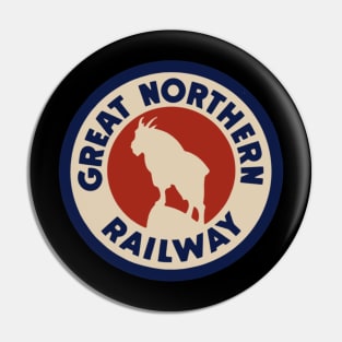 Great Northern Railroad Pin