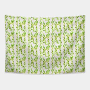 Green Tree aop pattern Tapestry