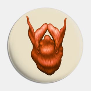 Ginger Beard Pin