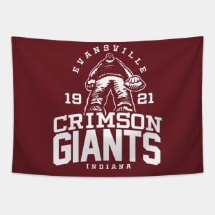 Evansville Crimson Giants Tapestry