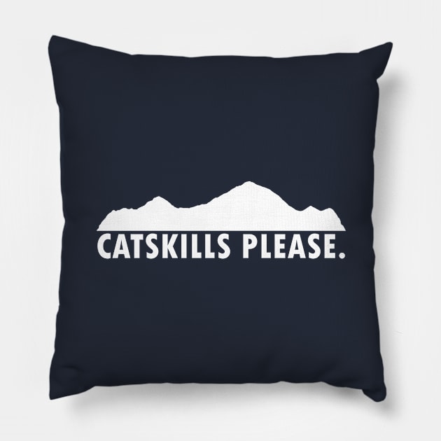 Catskills Please Pillow by esskay1000