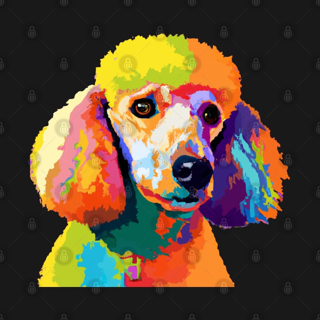 Poodle Pop Art - Dog Lover Gifts by PawPopArt