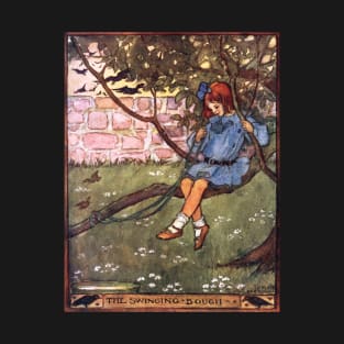 The Swinging Bough by Florence Harrison T-Shirt