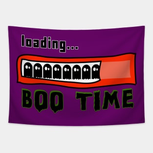 Boo Time Loading Bar - Ghostly Anticipation No 1 Tapestry