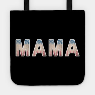 Vintage US Flag Mama Tote